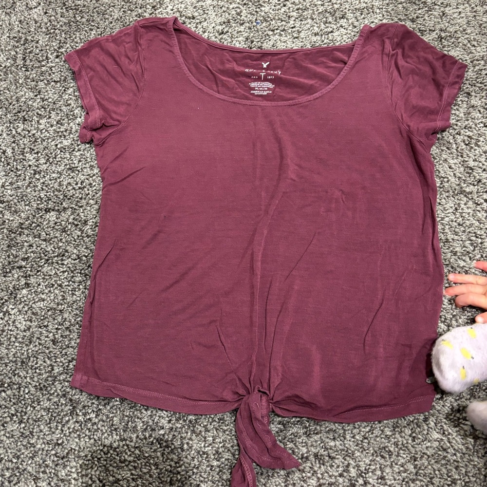 Soft & Sexy Tie Front Top